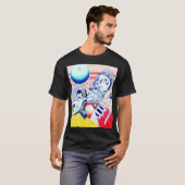 デスクラウン – 油彩画 Tシャツ (正面フル)