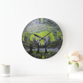 デスクロックの谷 ラージ壁時計 (ホーム)