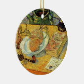 デスク上の静物 ヴィンセント・ヴァン・ゴッホ セラミックオーナメント (右)