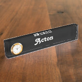 デスク名プレートアクトン デスクネームプレート (側面)