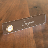 デスク名プレート デスクネームプレート (側面)