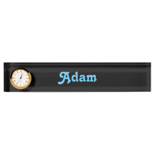デスク名プレートAdam デスクネームプレート