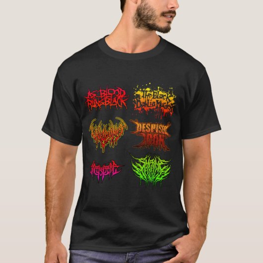 デスコアバンド Tシャツ (正面)