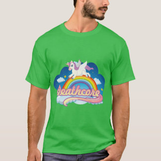 デスコレ・レインボー・ユニコーン・ジョークTシャツ Tシャツ