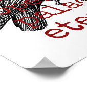 デスザゴールデン鍵 – デス引用文 ポスター (角)