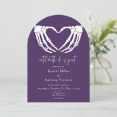 デススケルトン手アーチ結婚の両面まで 招待状 (スタンド正面)