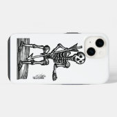 デススケルトン iPhoneケース (裏面横)