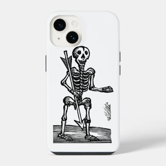 デススケルトン iPhoneケース (裏面)
