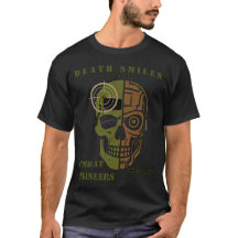 デススマイルズ 戦闘工兵 ドクロ Tシャツ