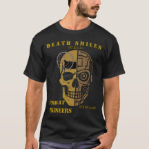 デススマイルズ 戦闘工兵 ドクロ Tシャツ