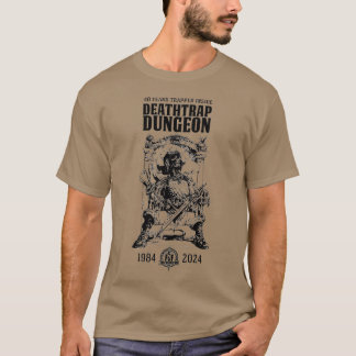 デスタートトラップダンジョンスケルトン戦士Tシャツ(Dark) Tシャツ