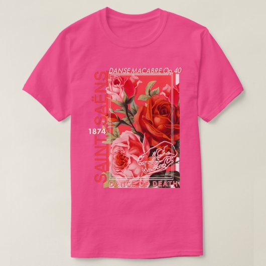 デスダンセマカーブルのダンス Tシャツ (デザイン正面)