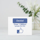 デスティエル ポストカード (スタンド正面)