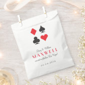 デスティニラスベガ結婚スのカスタマイズ好意バッグ フェイバーバッグ (クリップ留めされた状態)