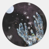 デスティニーの種！ ラウンドシール (正面)