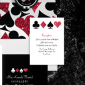 デスティニーラスベガスウェディングレセプションエクストラインフォメーション エンクロージャーカード