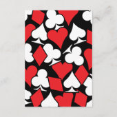 デスティニーラスベガスウェディングレセプションエクストラインフォメーション エンクロージャーカード (裏面)