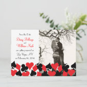 デスティニーラスベガスウェディング日付カードを保存 セーブザデート (スタンド正面)