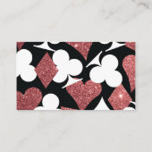 デスティニーラスベガスグリッタードバラ金ゴールド座席表 プレイスカード (裏面)