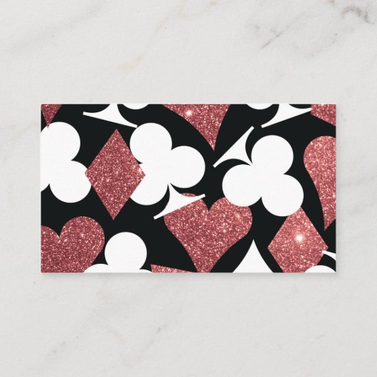 デスティニーラスベガスグリッタードバラ金ゴールド座席表 プレイスカード (裏面)