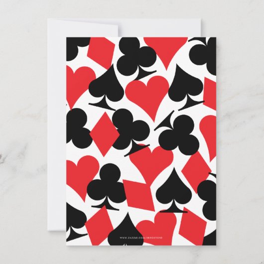 デスティニーラスベガスリハーサルディナー招待状 招待状 (裏面)