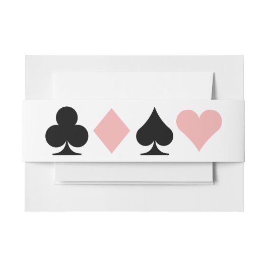 デスティニーラスベガス結婚式招待状ベリーバンド 招待状ベリーバンド (正面例)