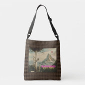 デスティニー・シュールレアル・コラージュの建築家 クロスボディバッグ (裏面)