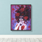 デスティニー・デイ・オブ・ザ・デッド・ポスタープリントby Renee キャンバスプリント (インサイチュ (ウッドフロア))