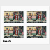 デスティニー・ハイウェイ 長方形シール (シート)