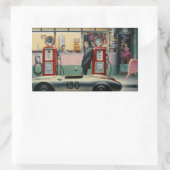 デスティニー・ハイウェイ 長方形シール (バッグ)