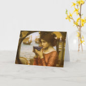 デスティニー・バイ・ジョンウィリアム・ウォーターハウス カード (黄色い花)