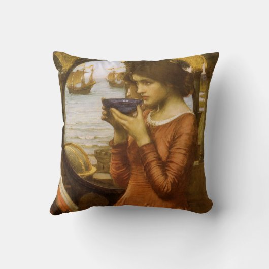 デスティニー・バイ・ジョンウィリアム・ウォーターハウス クッション (裏面)