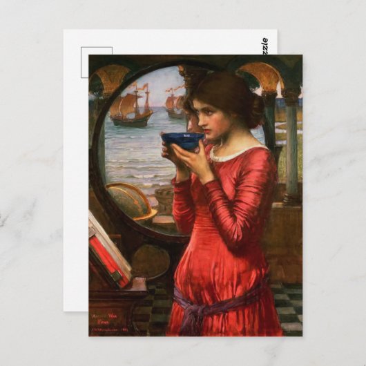 デスティニー・バイ・ジョンウィリアム・ウォーターハウス ポストカード (正面/裏面)