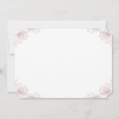 デスティネーションアロハトロピカルビーチ結婚式招待状 招待状 (裏面)