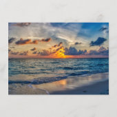 デスティネーションウェディングサニー結婚ズのメニュー エンクロージャーカード (裏面)