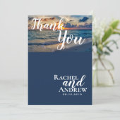デスティネーションウェディングトロピカルサニー結婚ズ サンキューカード (スタンド正面)