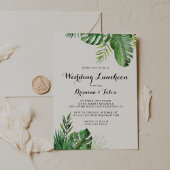 デスティネーションウェディングランチョンブライダルシャワー 招待状