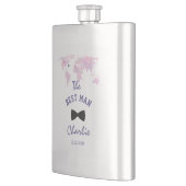 デスティネーションウェディングワールドマップザ花婿介添人 フラスク (左)