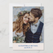 デスティネーションギリシャサントリーニ結婚式 プログラム (正面)