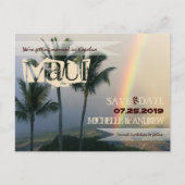 デスティネーショントロピカルアイランドヴィンテージ保存日 案内ポストカード (正面)