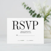 デスティネーションボーディングパストロピカルウェディングRSVP エンクロージャーカード (スタンド正面)