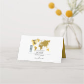 デスティネーションボーディング結婚パス プレイスカード (裏面)