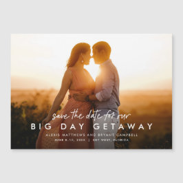 デスティネーション·ウェディング:日付の写真を保存