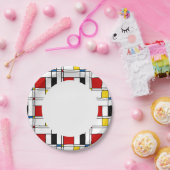 デスティルパターン ペーパープレート (パーティー)