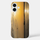 デスティンサンセットとヘリコプター iPhoneケース Case-Mate iPhoneケース (裏面)