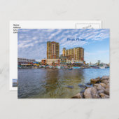 デスティンハーバーボードウォークポストカード ポストカード (正面/裏面)