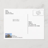 デスティンハーバー考えボードウォークのハガキ ポストカード (裏面)