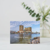 デスティンハーバー考えボードウォークのハガキ ポストカード (スタンド正面)