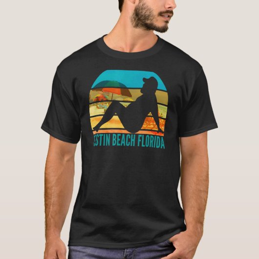 デスティンビーチフロリダ脂肪飲み1 Tシャツ (正面)