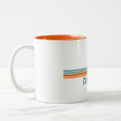 デスティンフロリダサンパームツリーズ ツートーンマグカップ (左)